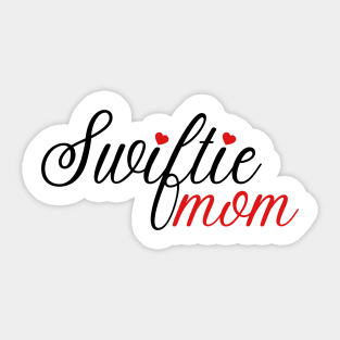 Swiftie Mom Typography Sticker